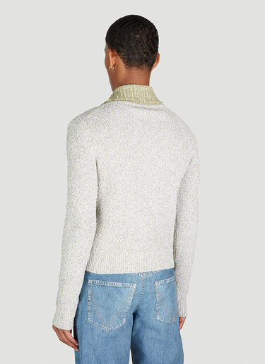 Bottega Veneta Polo Sweater Grey bov0152006
