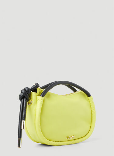 GANNI Knot Mini Handbag Yellow gan0251048