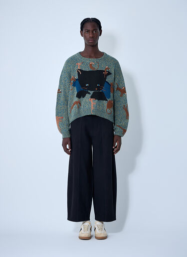 Piper Knit Sweater Story MFG Piper Knit Sweater Green str0161008