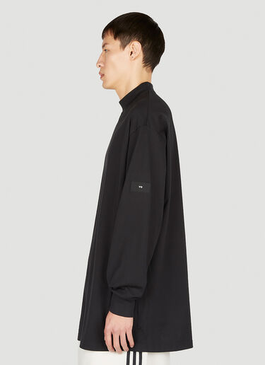 Mock Neck Sweatshirt Y-3 Mock Neck Sweatshirt Black yyy0152010