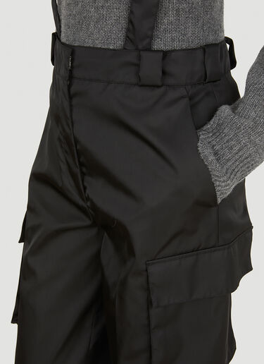 Prada Re-Nylon 스키 팬츠 블랙 pra0252013