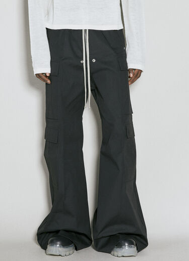 Rick Owens Signature Drawstring Pants Black ric0155006