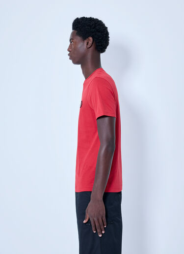 LN-CC® - Moncler: Short Sleeve T-Shirt - Red Moncler Short Sleeve T-Shirt Red mon0166013