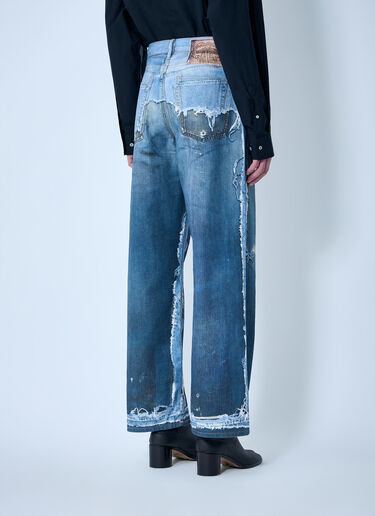 Acne Studios Trompe-L'Oeil Jeans Blue acn0364045