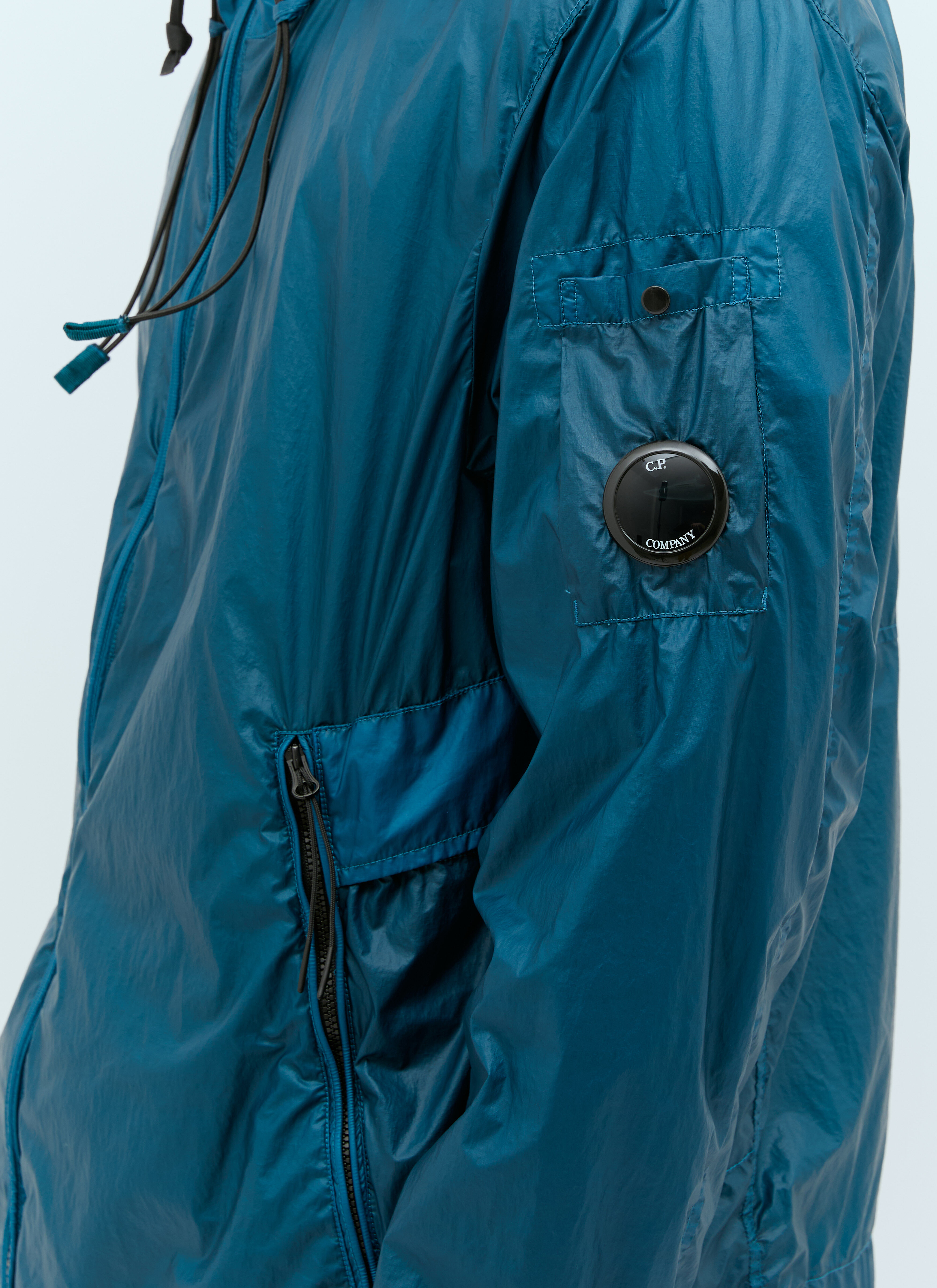 C.P. Company Men's' CS II Hooded Jacket in Blue | LN-CC®
