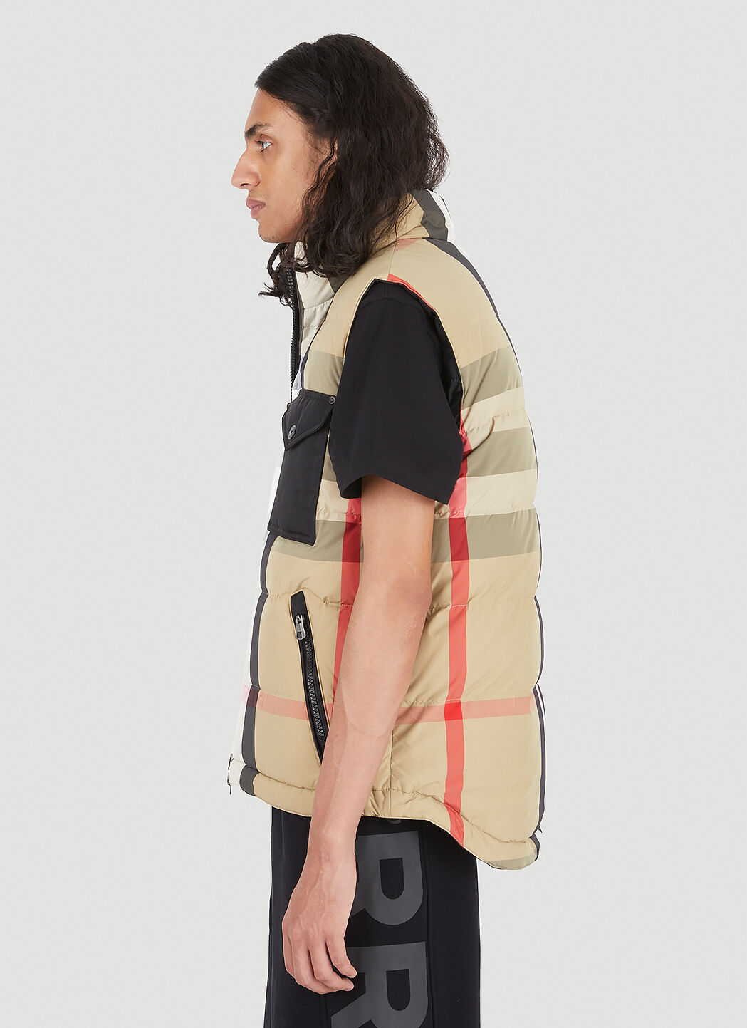 Burberry sleeveless jacket best sale