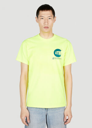 DTF.NYC ATM Cash Only Tシャツ グリーン dtf0152006