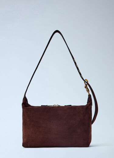 LN-CC® - Miu Miu: Spirit Suede Handbag - Brown Miu Miu Spirit Suede Handbag Brown miu0266054