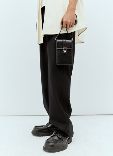 Le Petit Maleti Crossbody Bag Jacquemus Le Petit Maleti Crossbody Bag Black jac0156033