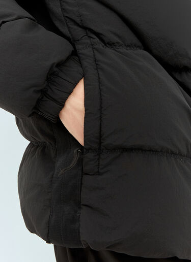 Stone Island Hooded Down Jacket Black sto0158024