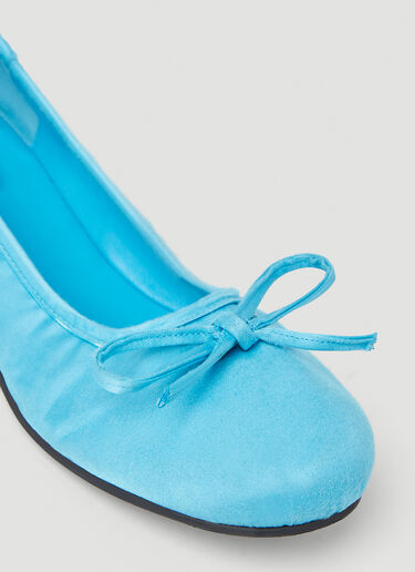 Balenciaga Leopold Ballerina Flats Blue bal0253086