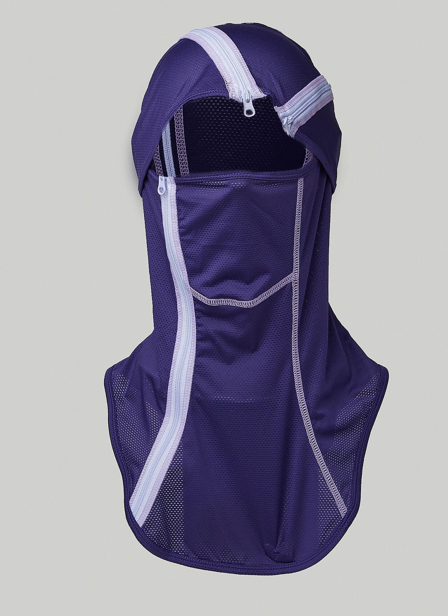 Post Archive Faction (paf) 5.0 Zip Balaclava In Purple