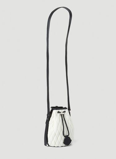 Moncler Fun Drawstring Shoulder Bag White mon0248028