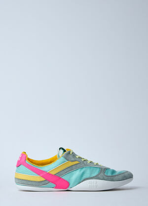 Miu Miu Gymnasium Sneakers Green miu0260045