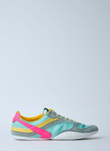 Miu Miu Gymnasium Sneakers Green miu0260045
