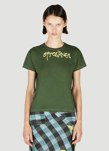 Ottolinger 徽标 T 恤 绿色 ott0251014