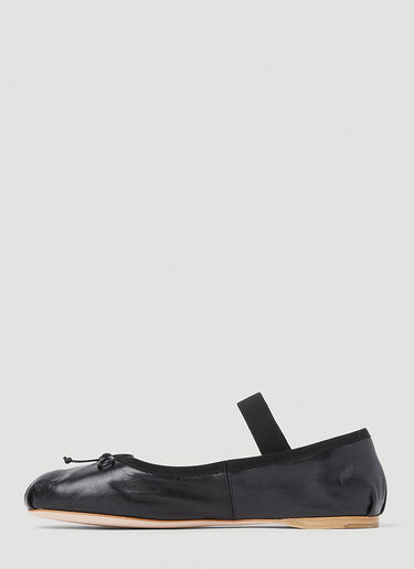 Miu Miu Ballerina Flats Black miu0252063