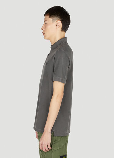 컴퍼스 패치 폴로 셔츠 Stone Island 컴퍼스 패치 폴로 셔츠 그레이 sto0152075