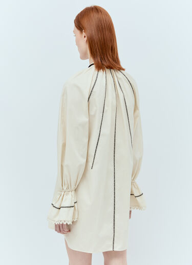Max Mara 트윌 셔츠 원피스  크림 max0255017