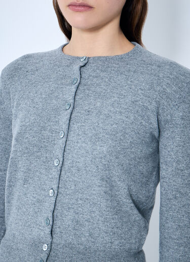 Maison Margiela Wool Cardigan Grey mla0259009