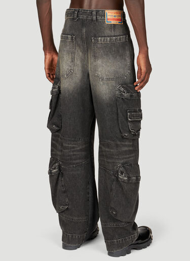 Diesel D-Fish-Cargo-S 牛仔裤 黑 dsl0155015