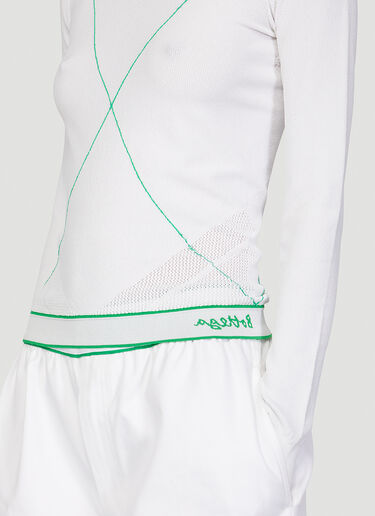 Bottega Veneta 테니스 스웨터 화이트 bov0248064