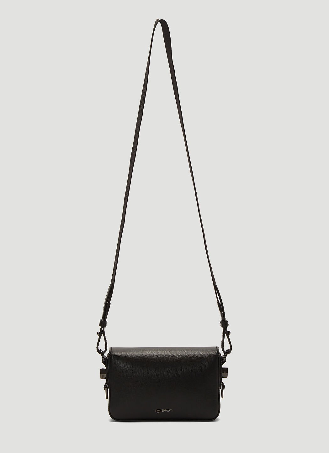 Off White Striped Shoulder Bag en Black pour femme LN CC
