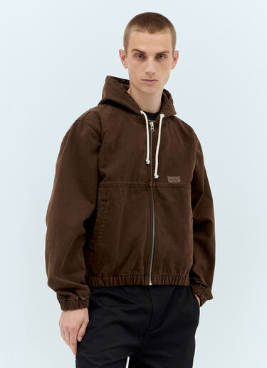 Stüssy Canvas Work Jacket Brown sts0157001