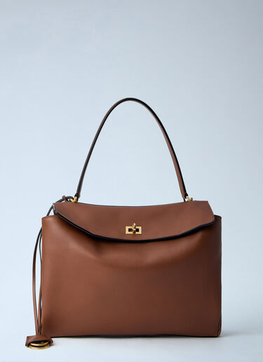 Balenciaga Rodeo Medium Handbag Brown bal0263048