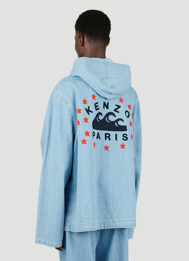 Kenzo Sailor Parka Jacket Light Blue knz0152017