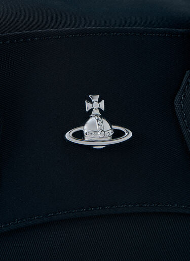 LN-CC® - Vivienne Westwood: Shirley Small Holdall Shoulder Bag - Black Vivienne Westwood Shirley Small Holdall Shoulder Bag Black vvw0265057
