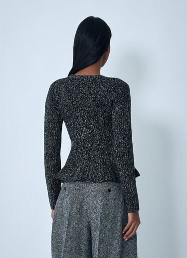 Kim Peplum Cardigan Max Mara Kim Peplum Cardigan Grey max0262001