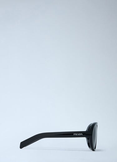 Oversized Acetate Sunglasses Prada Oversized Acetate Sunglasses Black lpr0362003
