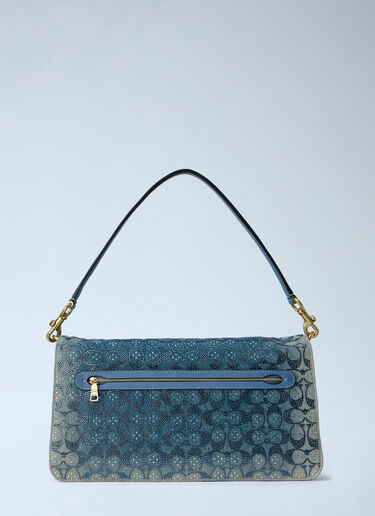Coach Tabby Shoulder Bag 36 in Regenerative Cotton Denim Blue coa0265031