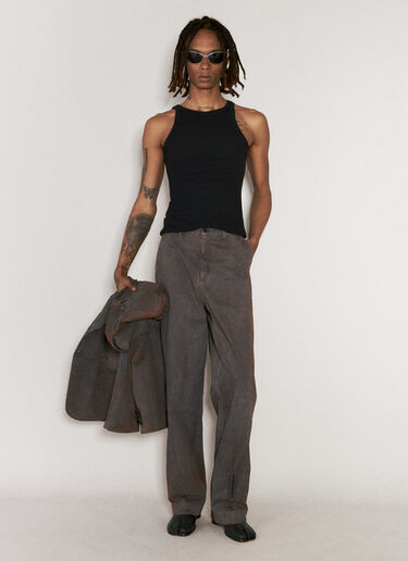 Y/PROJECT Pinched Rusted Pants Grey ypr0156013