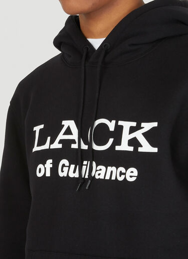 Lack of Guidance Alessandro Hooded Sweatshirt Black log0146006