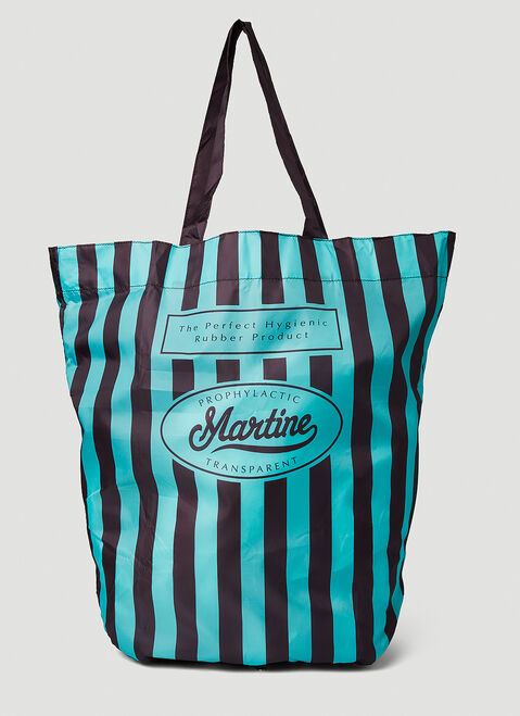 Martine Rose Stowawayトートバッグ ブルー mtr0253004