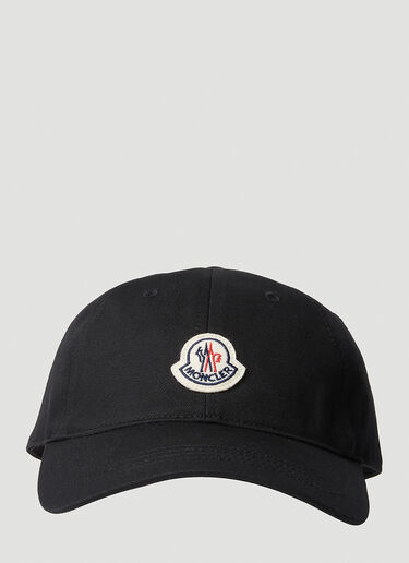 Moncler 徽标贴饰棒球帽 黑色 mon0151041