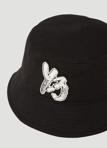 Logo Patch Bucket Hat Y-3 Logo Patch Bucket Hat Black yyy0152045