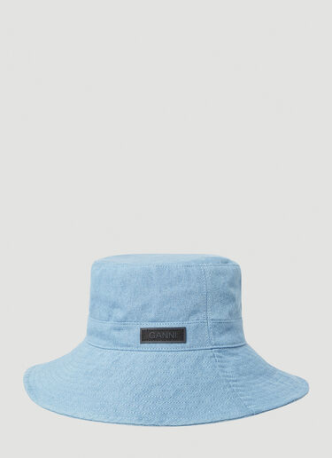 GANNI Denim Bucket Hat Denim gan0252057