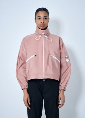 Moncler Marmacy Hooded Rain Jacket Pink mon0264010