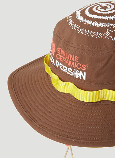 The North Face x Online Ceramics Wide Brim Bucket Hat Brown tnf0152064