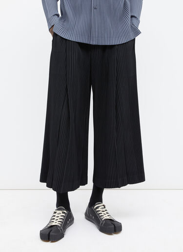 Homme Plissé Issey Miyake MC October Pleated Pants Black hmp0155001