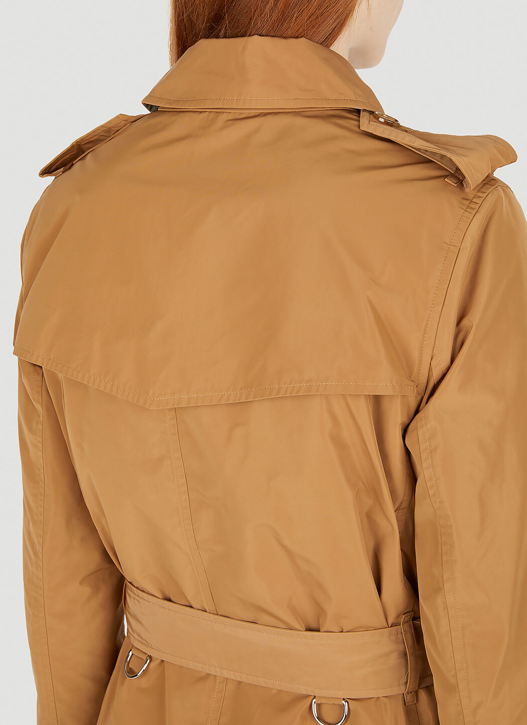 Kensington hooded trench coat top