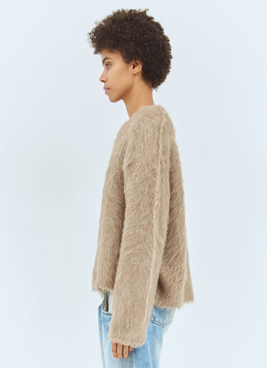TOTEME Boxy Sweater Beige tot0258012