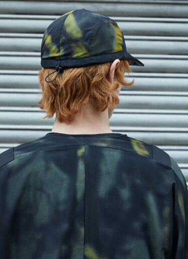 Massimo Osti Studio 徽标印花棒球帽 黑色 mao0158023
