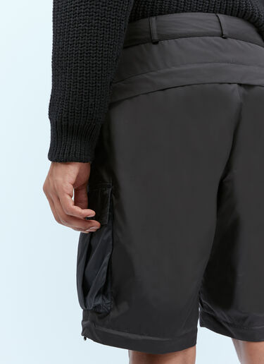 Moncler x Pharrell Williams 길이 조절식 기능성 팬츠 블랙 mpw0154005
