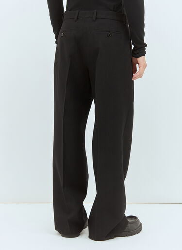 Wide-Leg Wool Pants Burberry Wide-Leg Wool Pants Black bur0158008