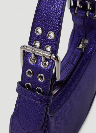 BY FAR Soho Mini Shoulder Bag Purple byf0250006