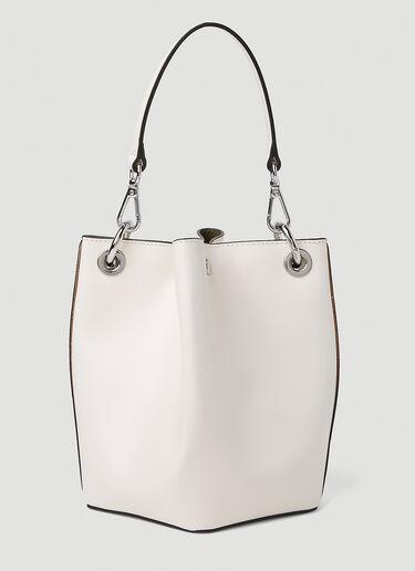 Banner Bucket Small Handbag GANNI Banner Bucket Small Handbag White gan0251063